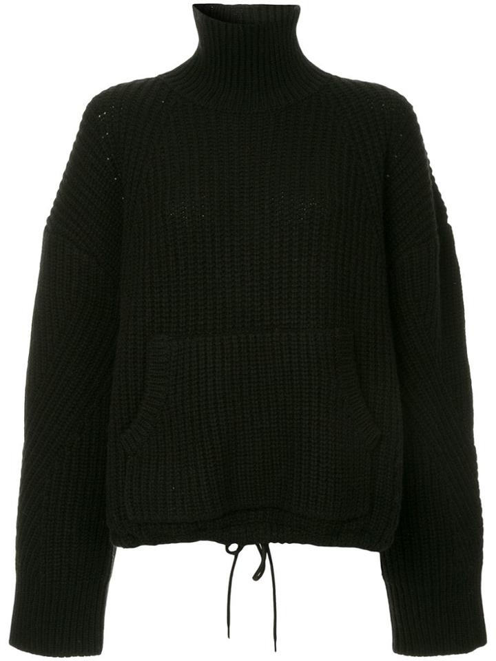 Undercover Chunky Knit Jumper - Black