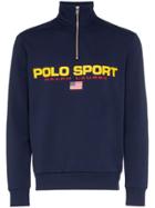 Polo Ralph Lauren Neon Fleece Sweater - Blue