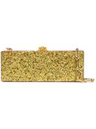 Edie Parker Flavia Metallic Clutch Bag