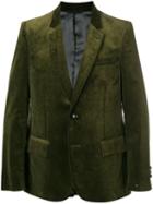 Golden Goose Corduroy Two-button Blazer - Green