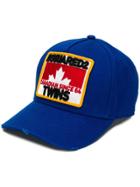 Dsquared2 Patch Detail Cap - Blue