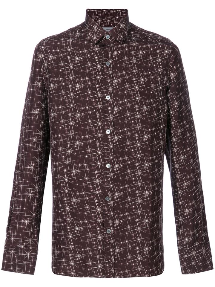 Lanvin Star Print Shirt - Red