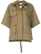 Red Valentino Back Patch Cargo Jacket - Green