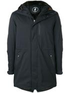 Save The Duck Hooded Raincoat - Black