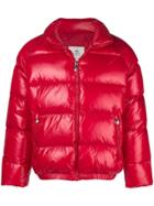 Pyrenex Zipped Padded Jacket - Red
