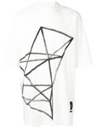 Rick Owens Drkshdw Oversized Milk T-shirt - White