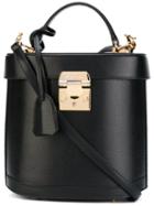 Mark Cross - Clasp Cross-body Bag - Women - Calf Leather - One Size, Black, Calf Leather