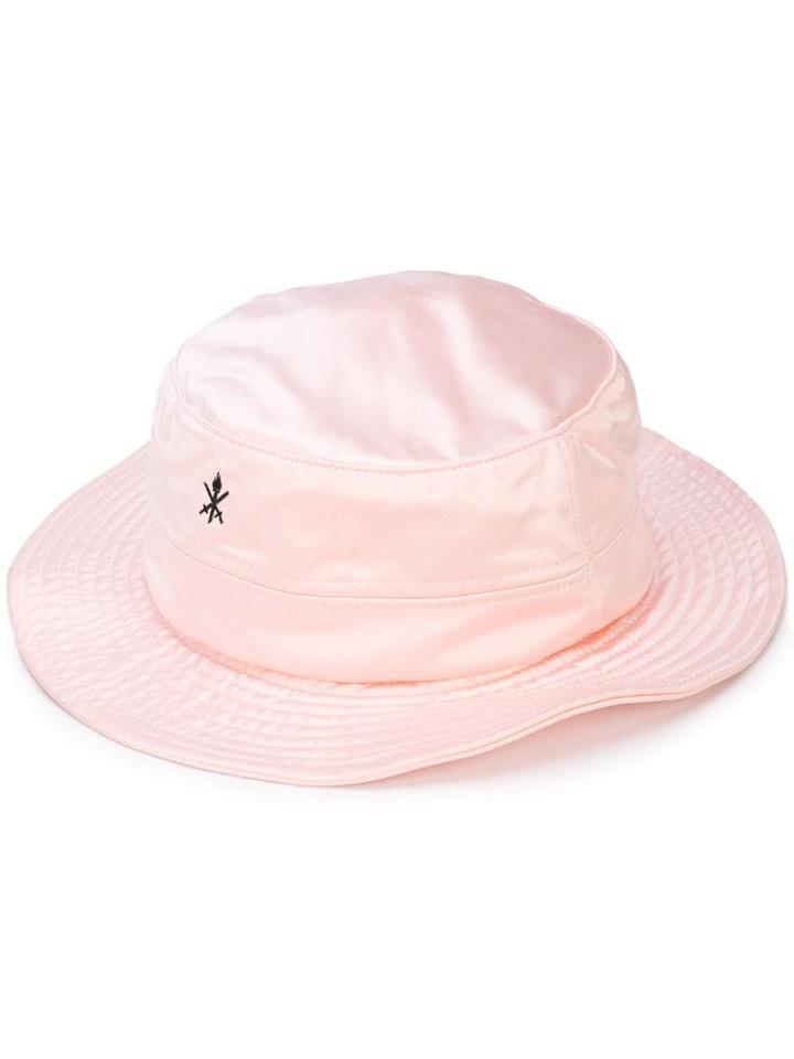 Opening Ceremony Satin Bucket Hat - Pink