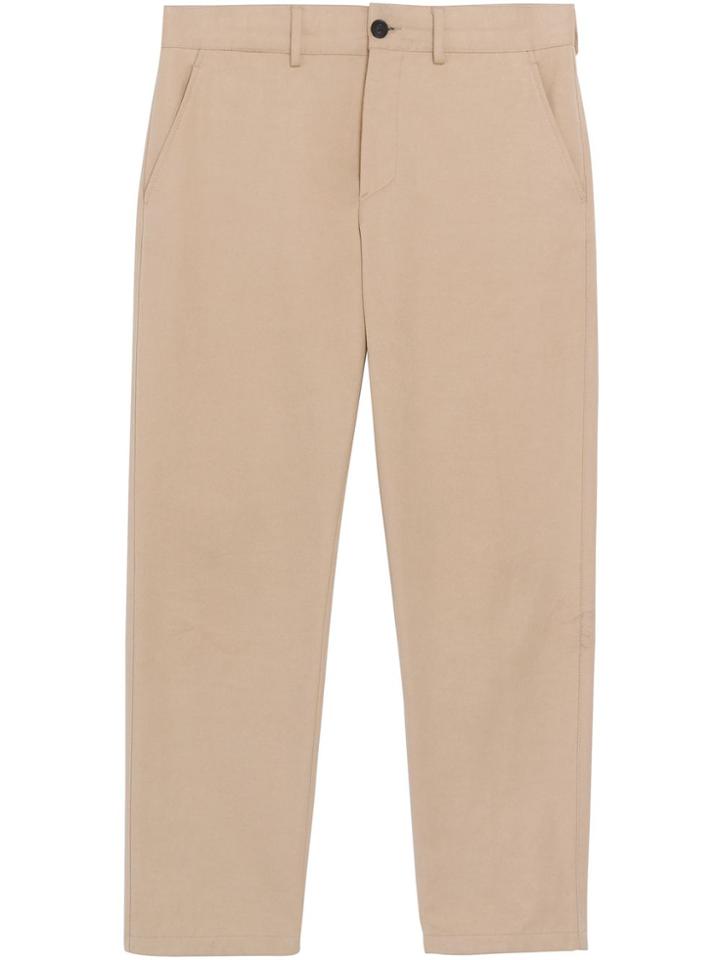 Burberry Straight-leg Trousers - Nude & Neutrals