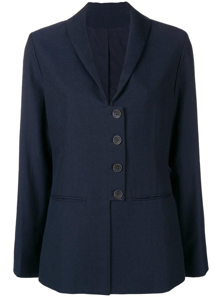 Nehera Tailored Buttoned Blazer - Blue