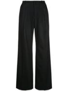 Marchesa High-waist Wide Leg Trousers - Black