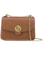 Chloé Mily Shoulder Bag, Women's, Brown, Leather/suede