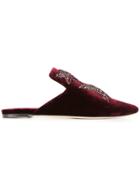 Sanayi 313 Star Slippers - Red