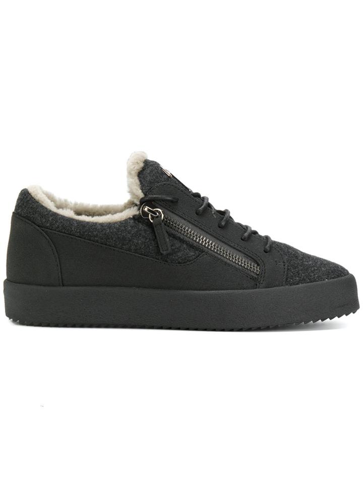 Giuseppe Zanotti Design Low Top Sneakers - Grey