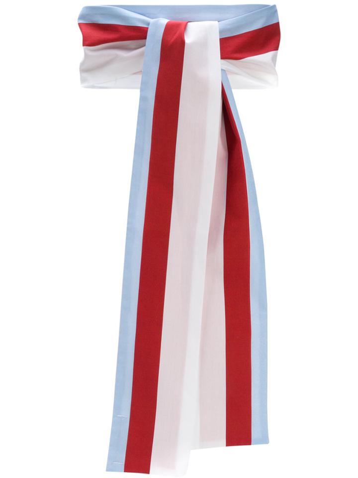 Peter Taylor Three-tone Stripe Scarf - Multicolour