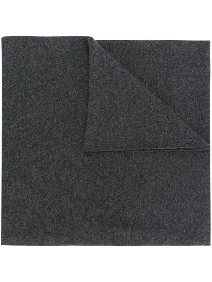 Pringle Of Scotland Heritage Scarf - Charcoal
