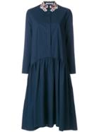 Vivetta Tania Boreale Poplin Dress - Blue