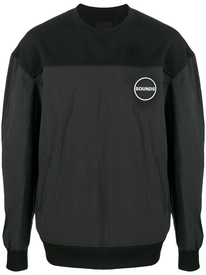 Bmuet(te) Slogan Embroidered Jumper - Black