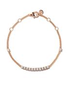 Alinka 18kt Rose Gold Riviera Diamond Bracelet