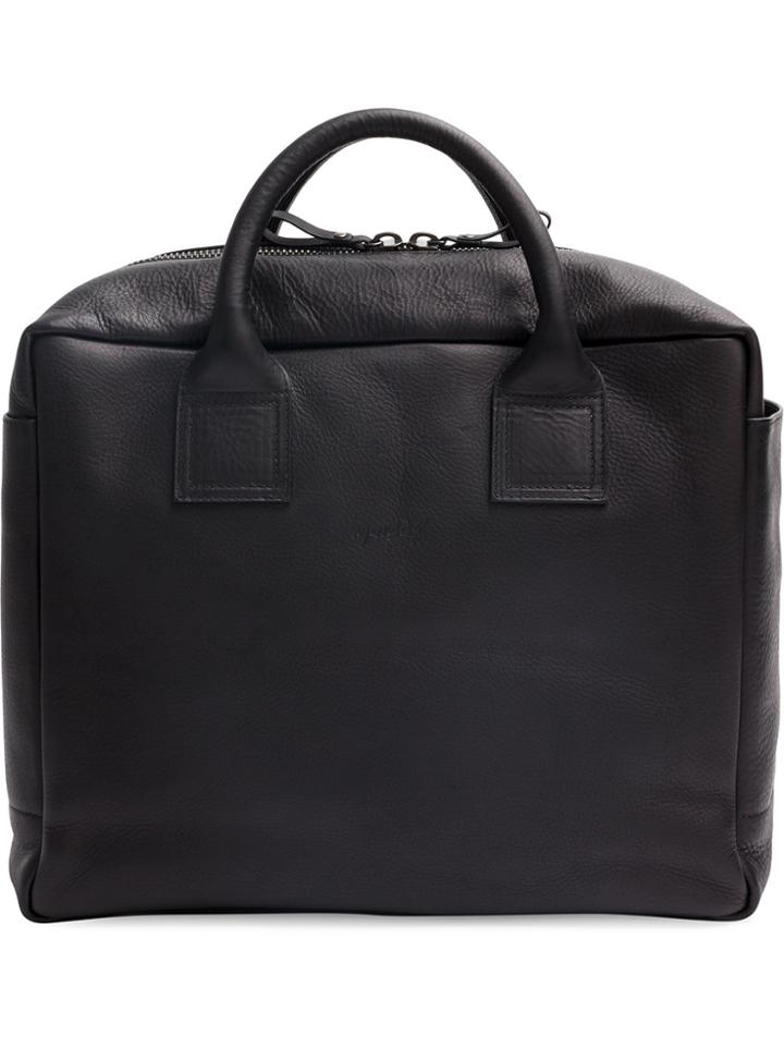 Marsèll Square Tote Bag - Black
