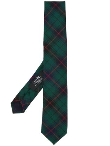 Nicky Racka Plaid Tie - Green