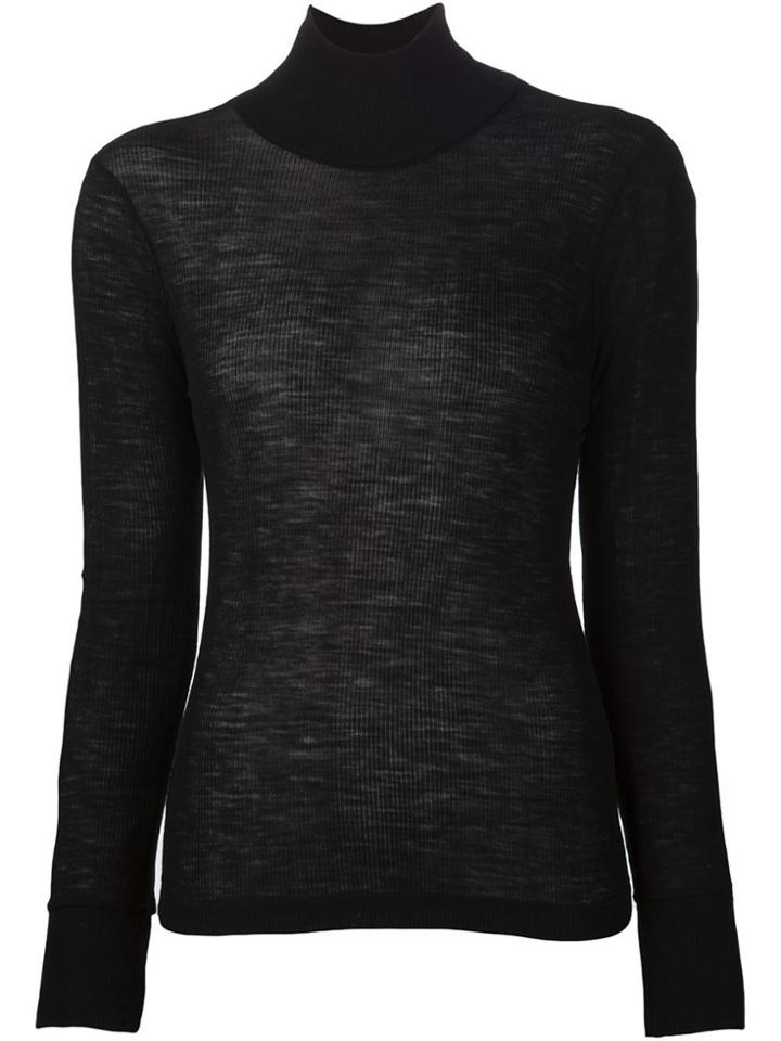Alexander Wang Fine Knit Sweater - Black