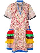 Etro Mini Paisley Dress - Neutrals