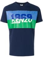 Kenzo 1969 Retro Logo T-shirt - Blue