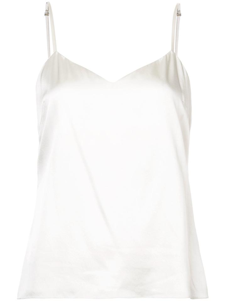 Sally Lapointe Camisole Vest - White