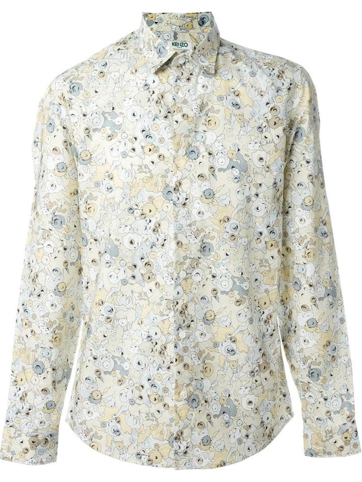Kenzo Cartoon Print Shirt