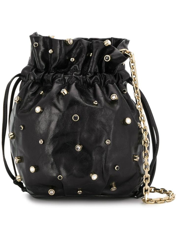 Red Valentino Red Valentino Qq0b0b19btg 0no Furs & Skins->calf Leather