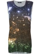 Diesel Galaxy Print T-shirt, Women's, Size: Xs, Viscose