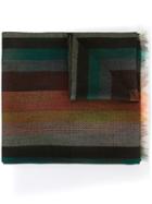 Paul Smith Woven Stripe Scarf, Men's, Viscose/cotton