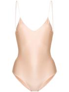 Oseree Lace Inserts Swimsuit - Neutrals