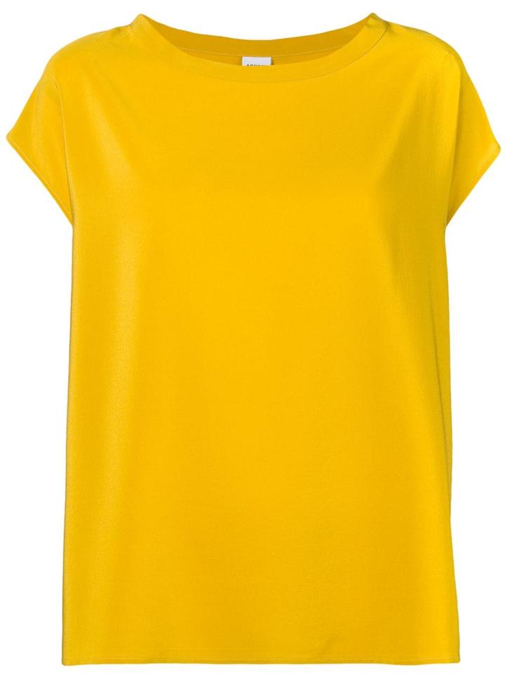 Aspesi Structured Blouse - Yellow
