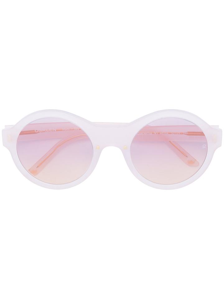 Osklen - Ipanema Iv Sunglasses - Women - Acetate - One Size, Pink/purple, Acetate