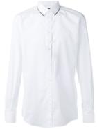 Dolce & Gabbana - Lined Shirt - Men - Silk/cotton - 39, White, Silk/cotton