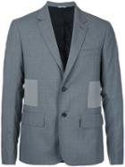 Oamc - Side Panel Blazer - Men - Virgin Wool - 48, Grey, Virgin Wool