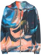 Alexander Mcqueen Painters Canvas Shell Hooded Jacket - 8500