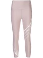 Nimble Activewear Track & Field High Rise Leggings - Pink