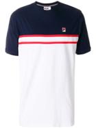 Fila Striped Logo T-shirt - White