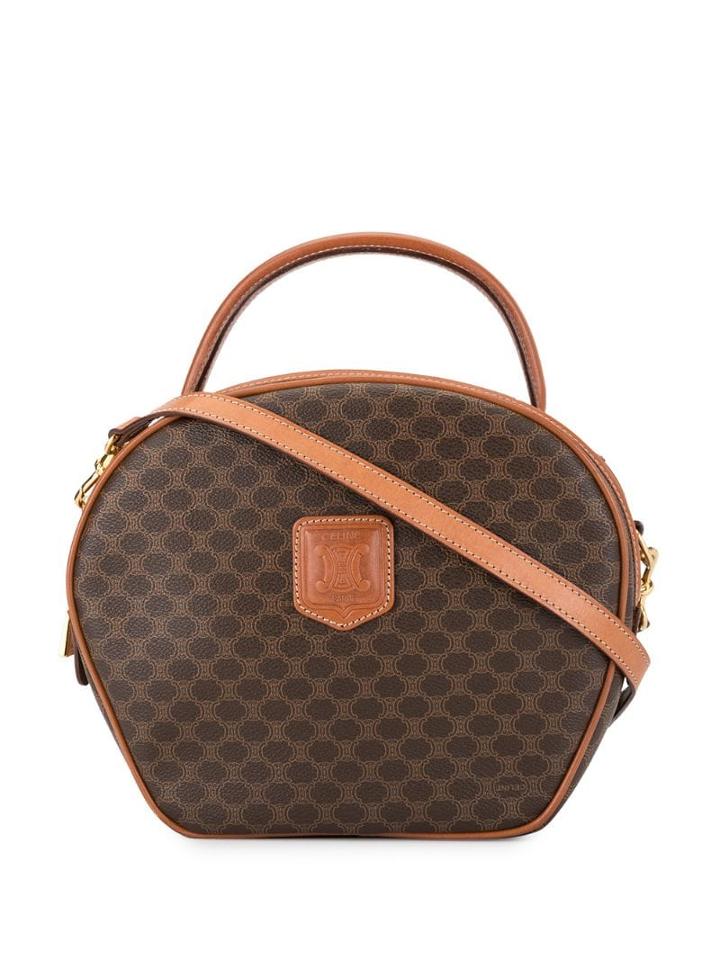 Céline Pre-owned Macadam 2way Shoulder Bag - Brown
