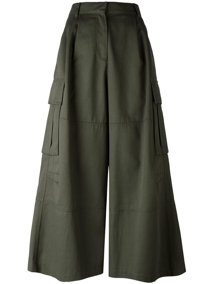 Valentino Cargo Culottes - Green