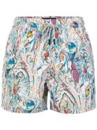 Etro Abstract Patterned Swim Shorts - Multicolour