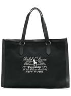 Ralph Lauren Embroidered Tote Bag - Black