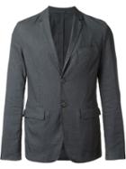 Aspesi Sack Blazer, Men's, Size: M, Grey, Linen/flax/cotton/spandex/elastane/polyester