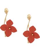 Marni Floral Earrings - Gold