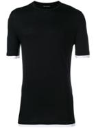 Neil Barrett Double Hem T-shirt - Black