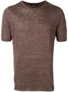 Tagliatore Classic Lightweight T-shirt - Brown