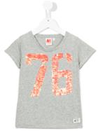 American Outfitters Kids Sequin Detail T-shirt, Girl's, Size: 10 Yrs, Grey